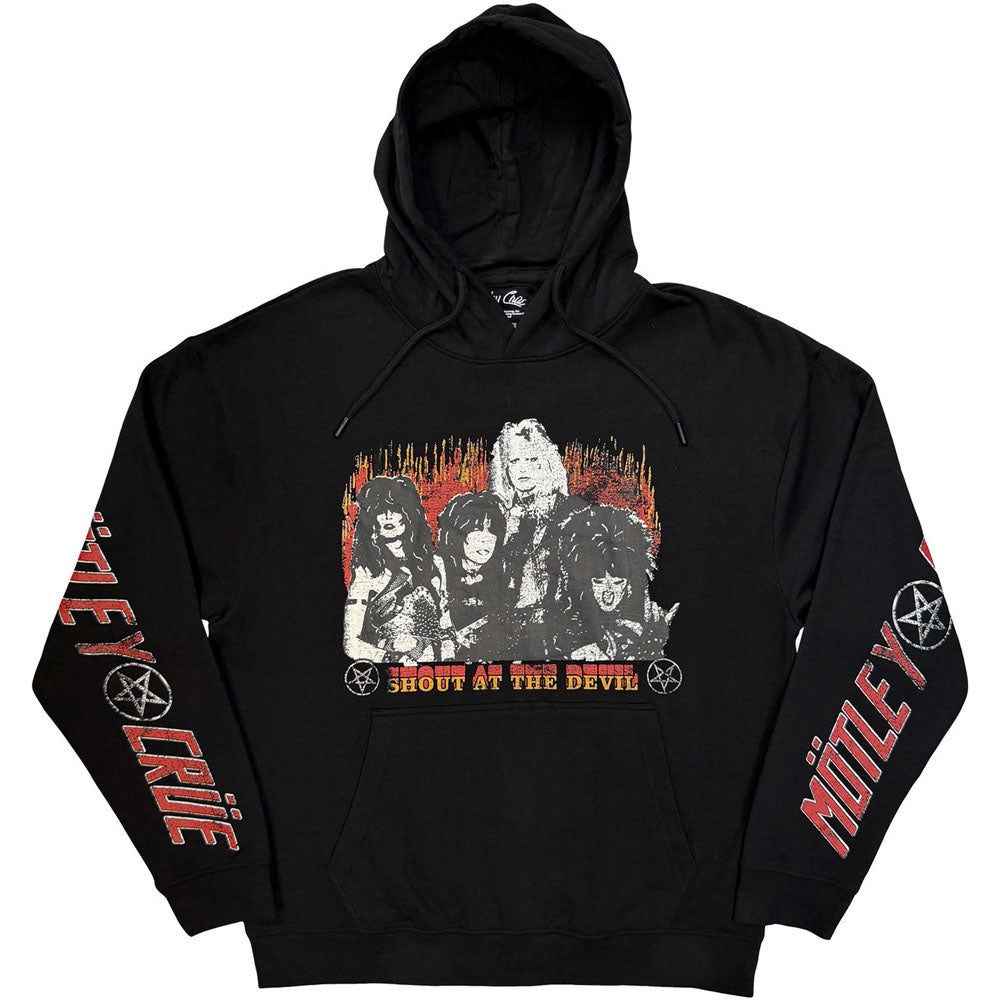 MOTLEY CRUE - (結成 45周年 ) - Shout At The Devil Vintage Flame / スリーブプリントあり